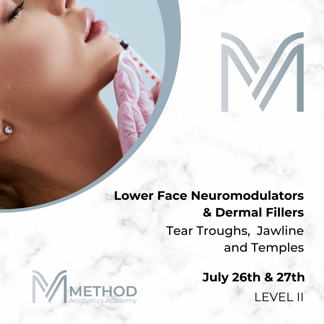 Lower Face Neuromodulators & Dermal Fillers July 26-27