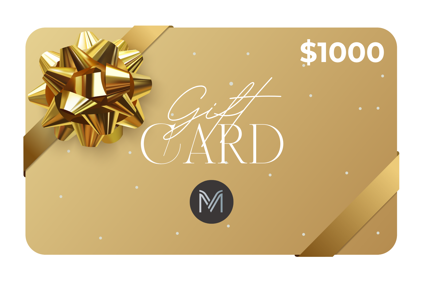 Black and Orange Elegant Gift Card Landscape (1)